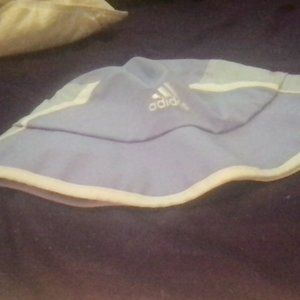 Adidas Purple and White L/XL bucket hat